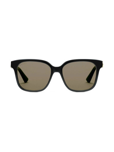 GUCCI square tinted sunglasses outlook