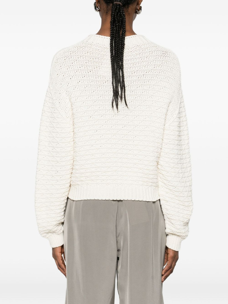 textured knitted sweater 4