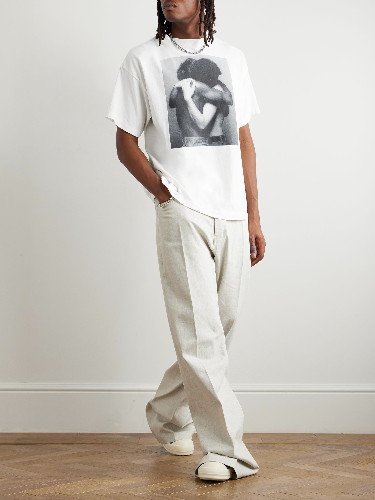 + Robert Mapplethorpe Printed Cotton-Jersey T-Shirt White - 2