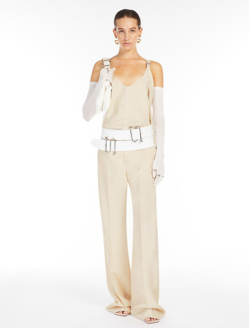 Sportmax Plunging-neck top outlook