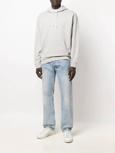 Levi's embroidered logo cotton hoodie outlook