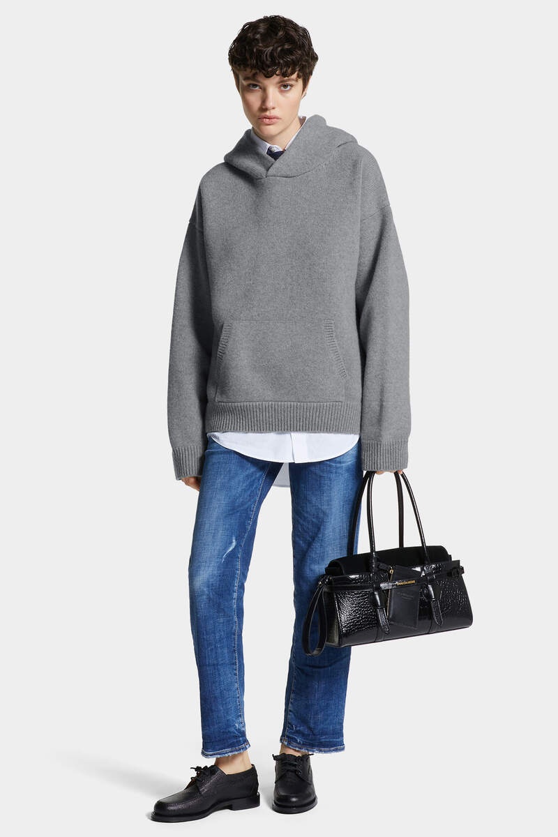KNIT HOODIE - 7
