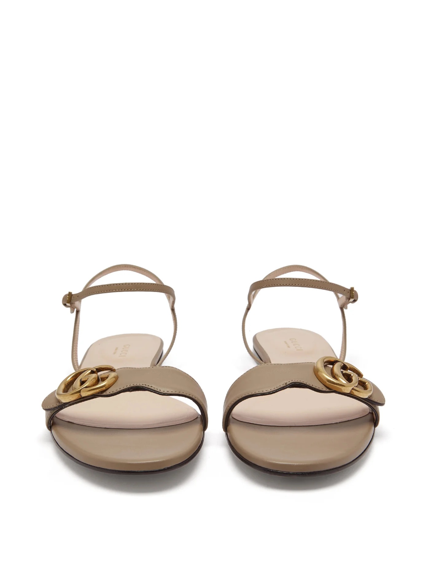 GG Marmont leather sandals - 5