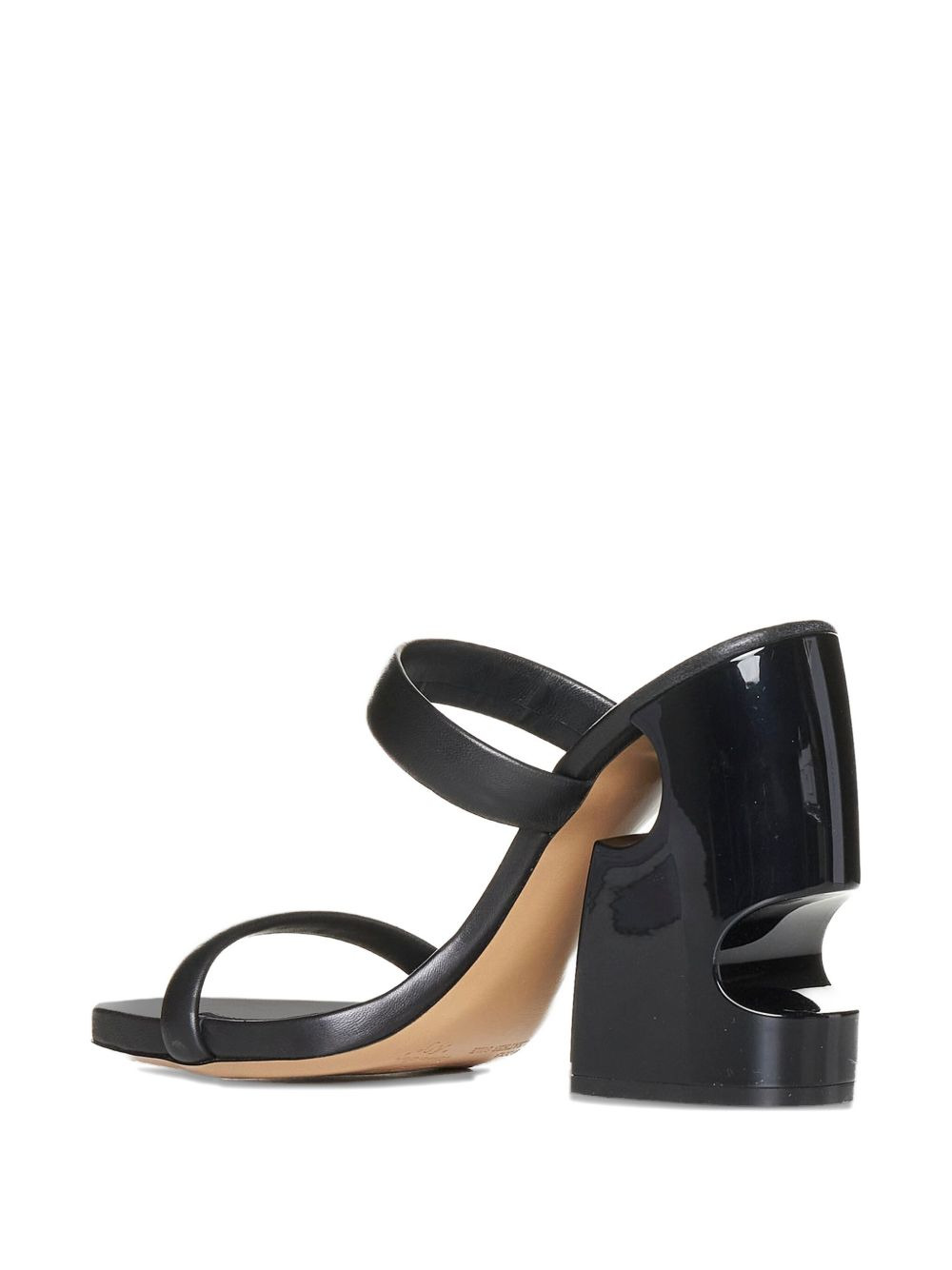 Pop Meteor 120mm cut-out mules - 3