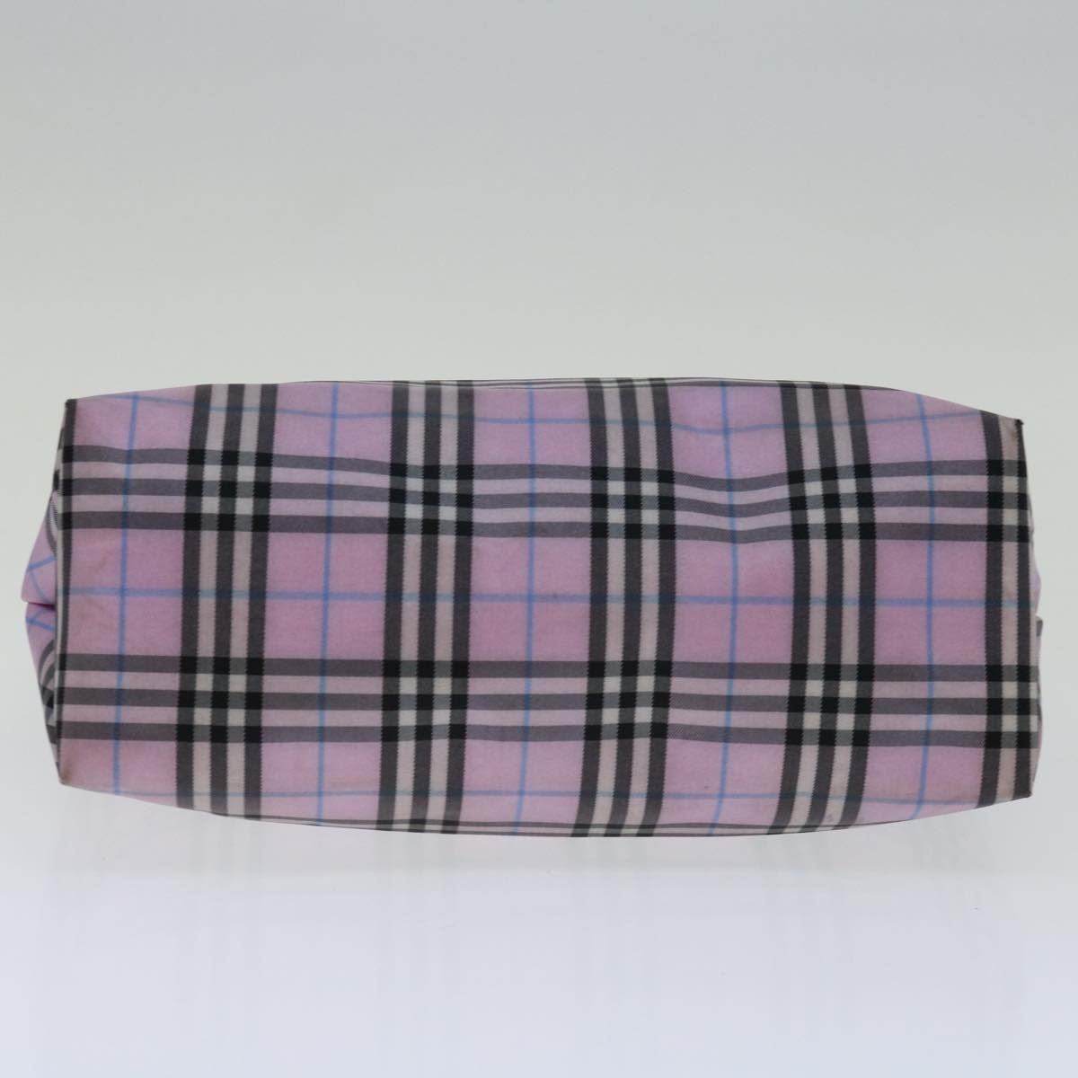 Burberry Nova Check Hand Bag Nylon Pink - 5