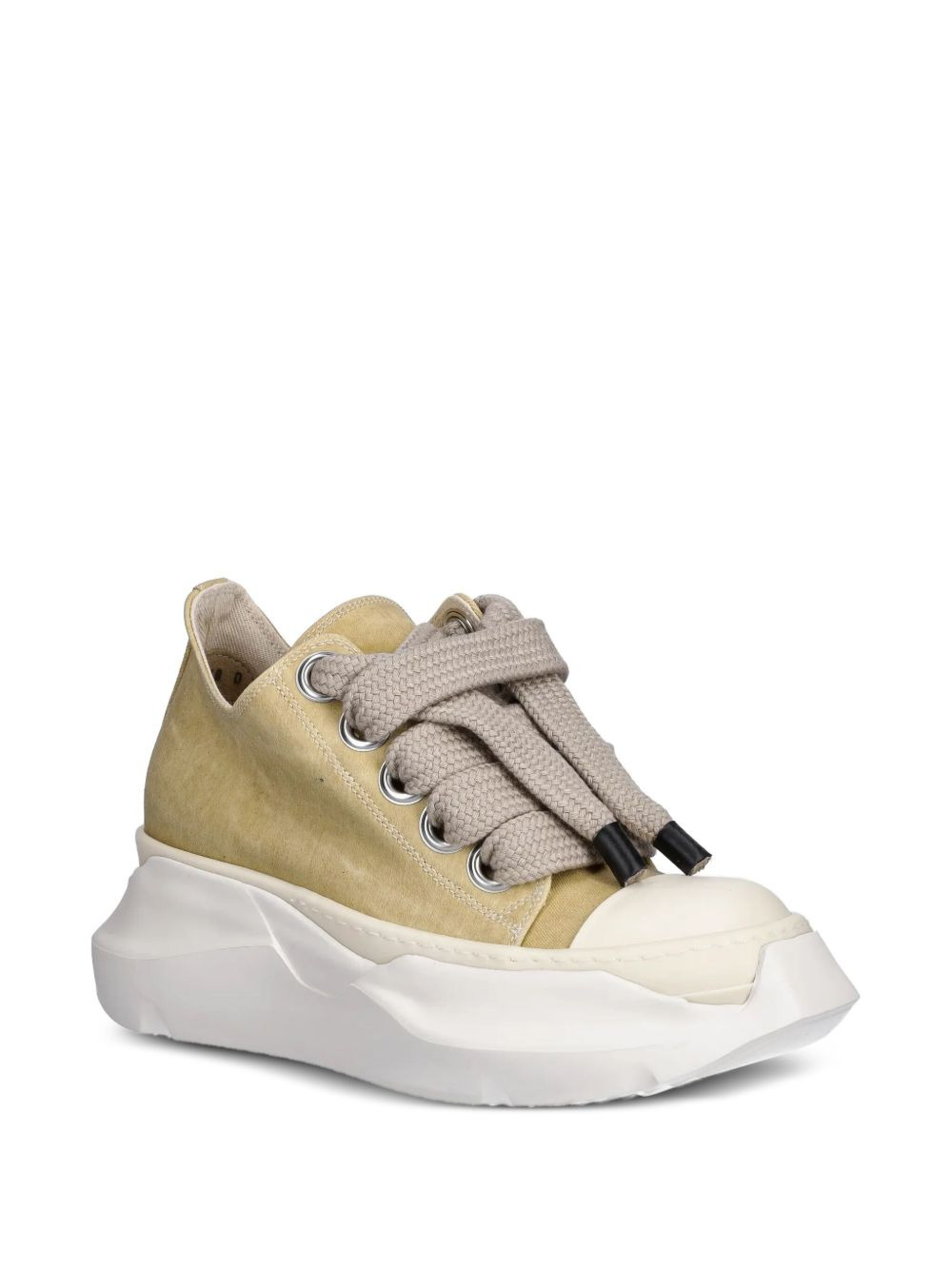 lace-up platform low-top sneakers - 2
