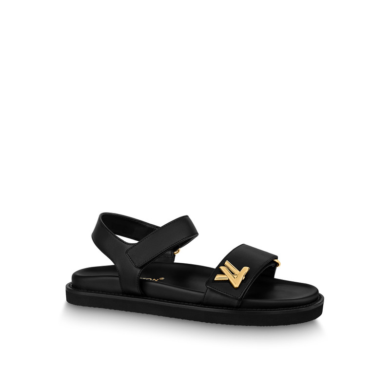 LV Sunset Comfort Flat Sandal 1
