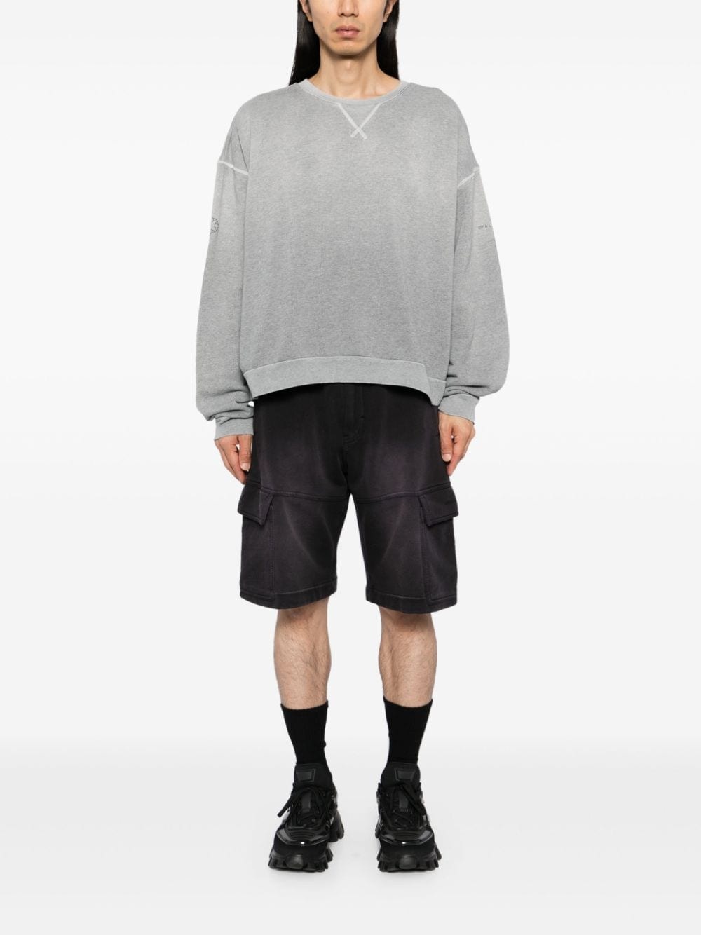 garment-dyed sweatshirt - 2