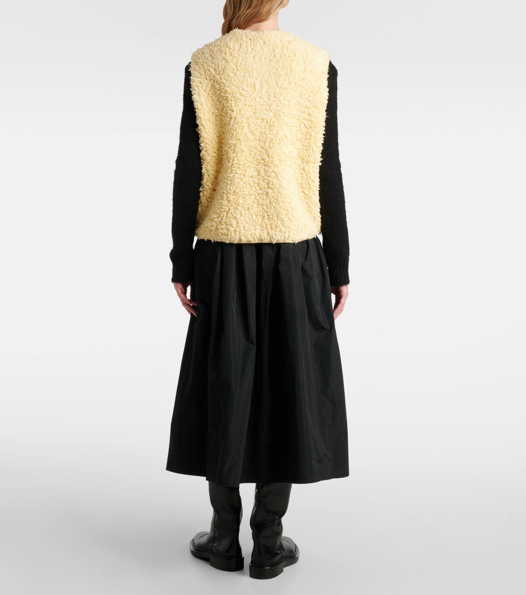 Faux fur vest - 3