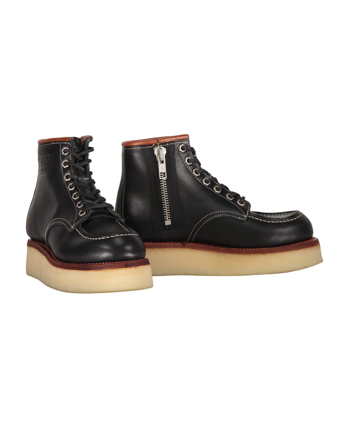 Leather Ankle Boots - 2