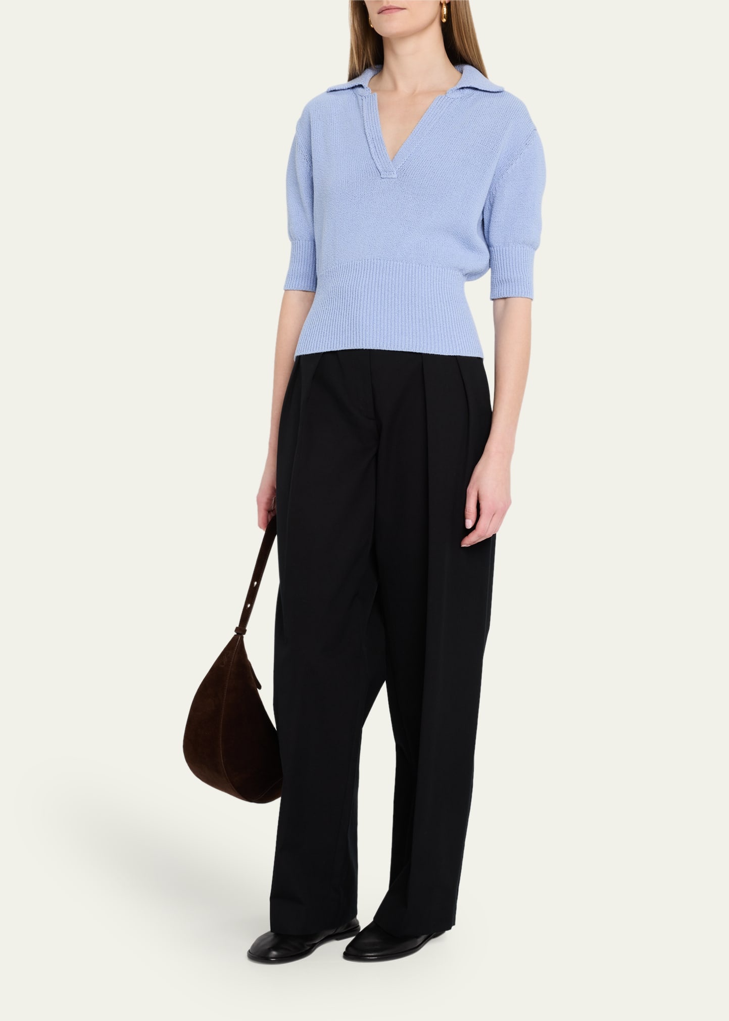 Reeve Polo Knit Top - 2