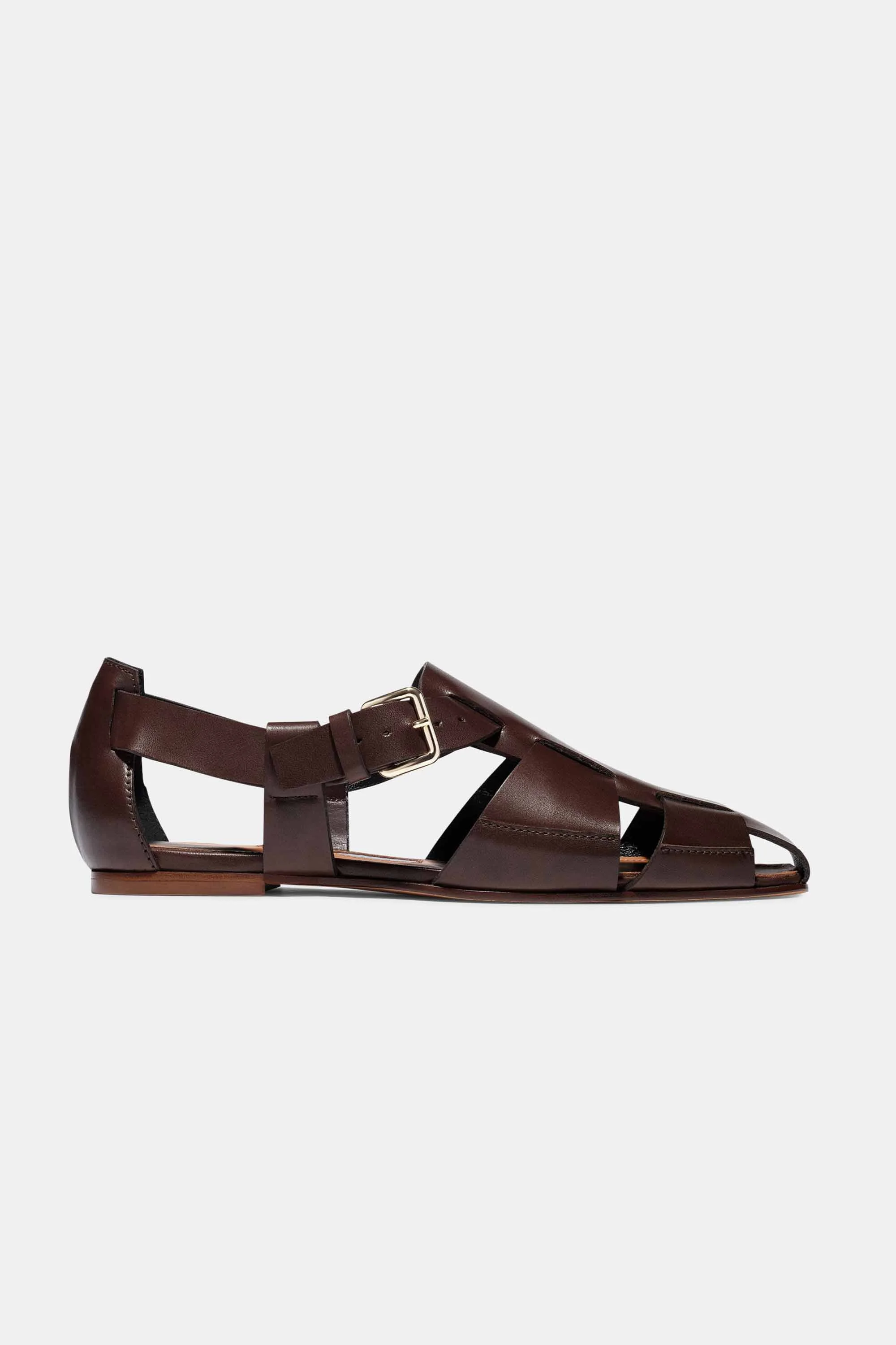 ERNEST IN ESPRESSO CALFSKIN - 1