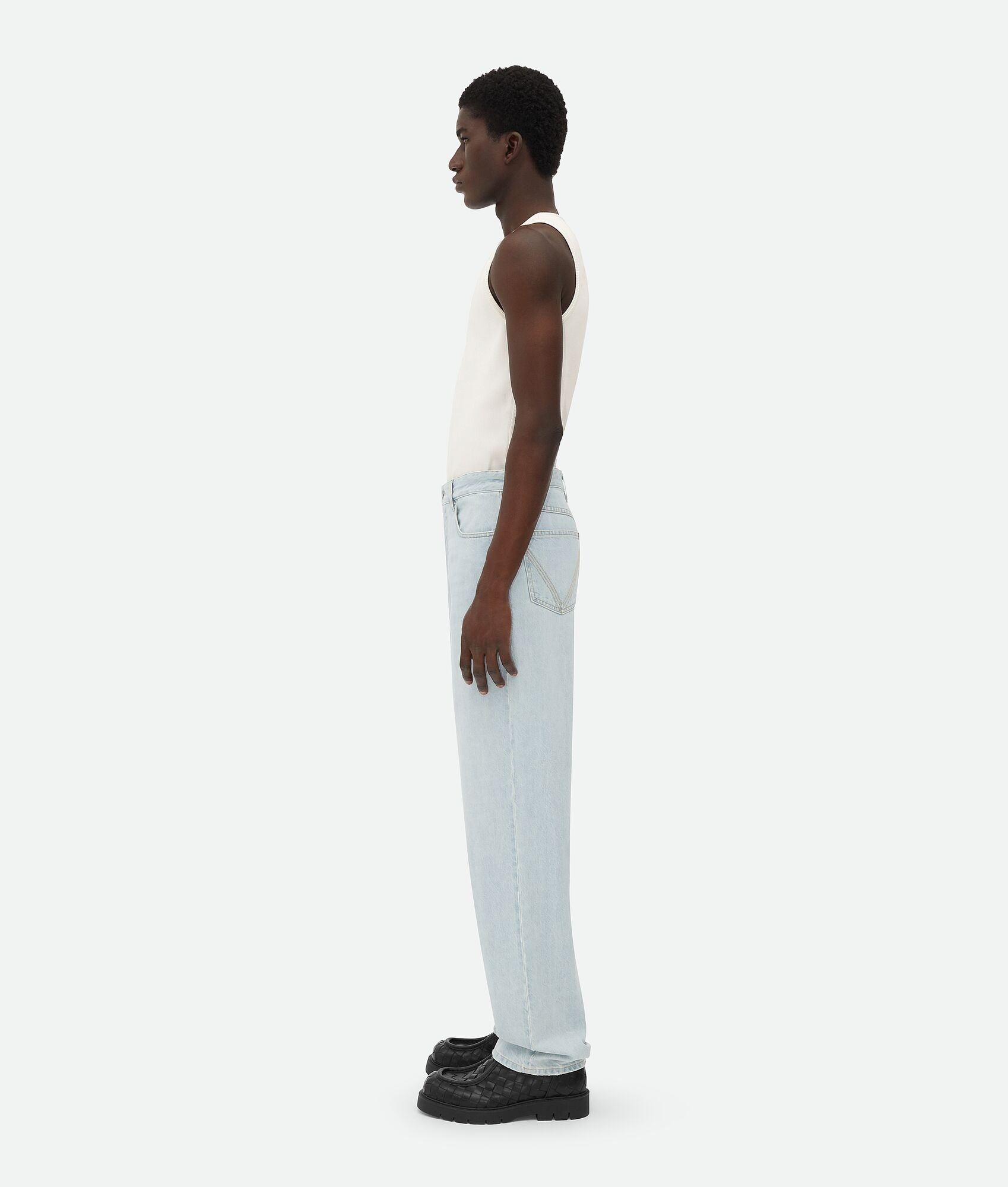Extra Bleached Wide Leg Jeans - 2