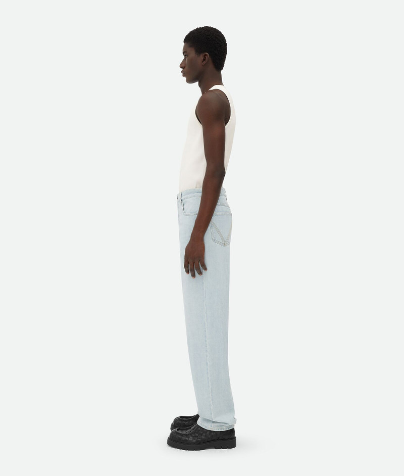 Bottega Veneta Extra Bleached Wide Leg Jeans outlook