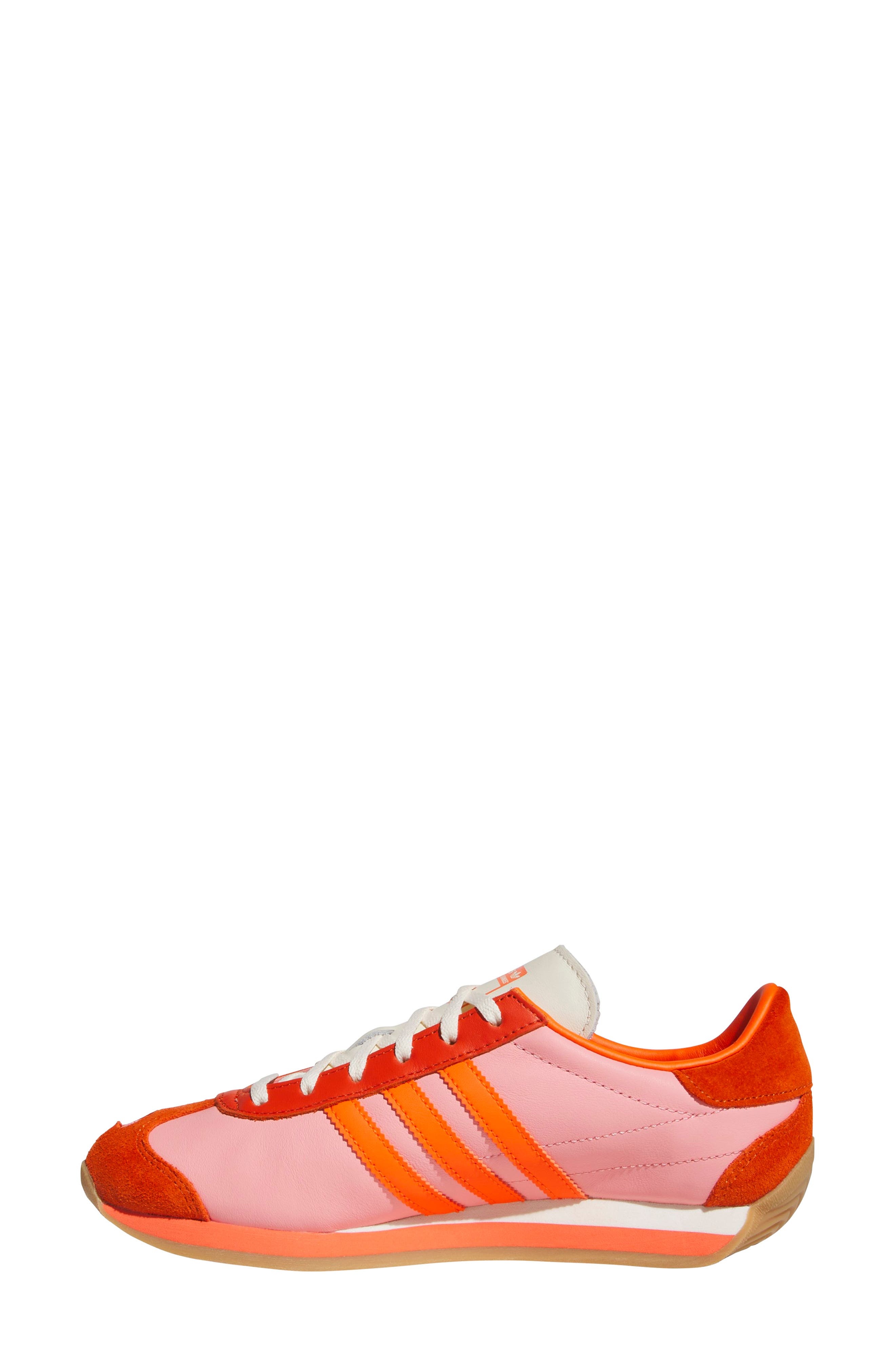 adidas Country Low Top Sneaker in Pink Spark/orange/orange at Nordstrom - 6
