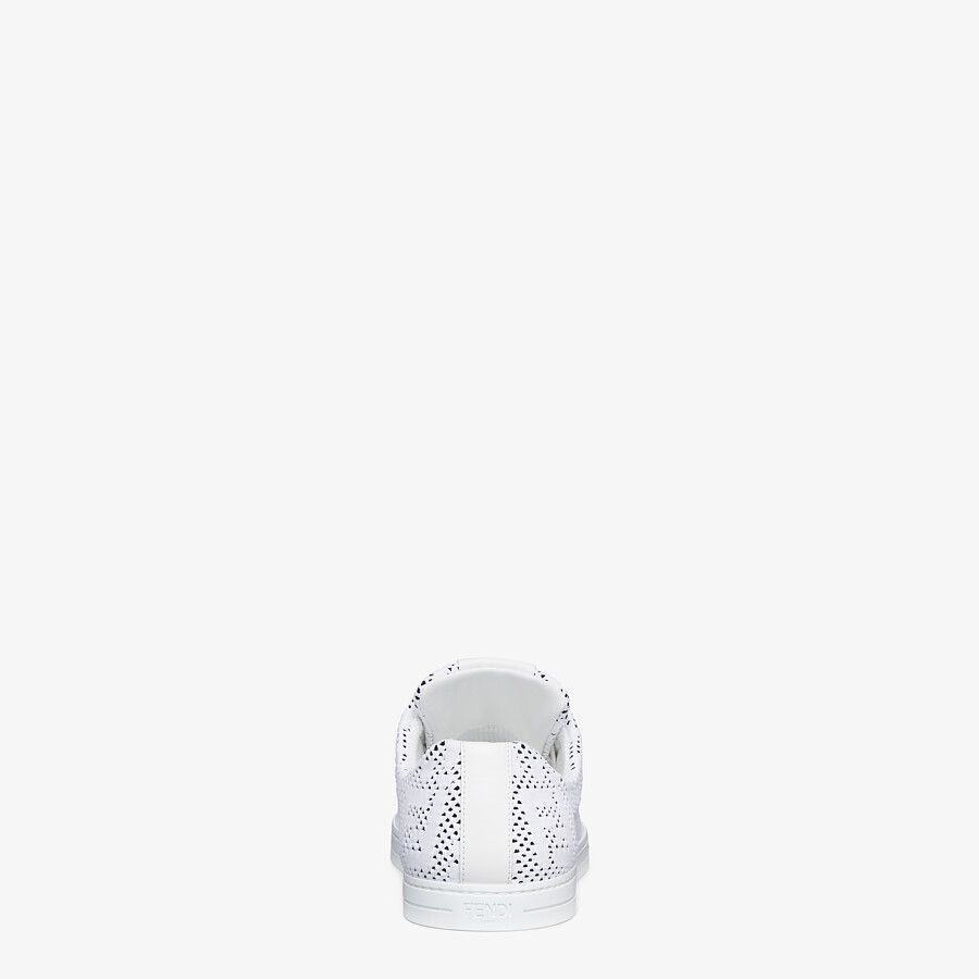 White mesh low-tops - 3