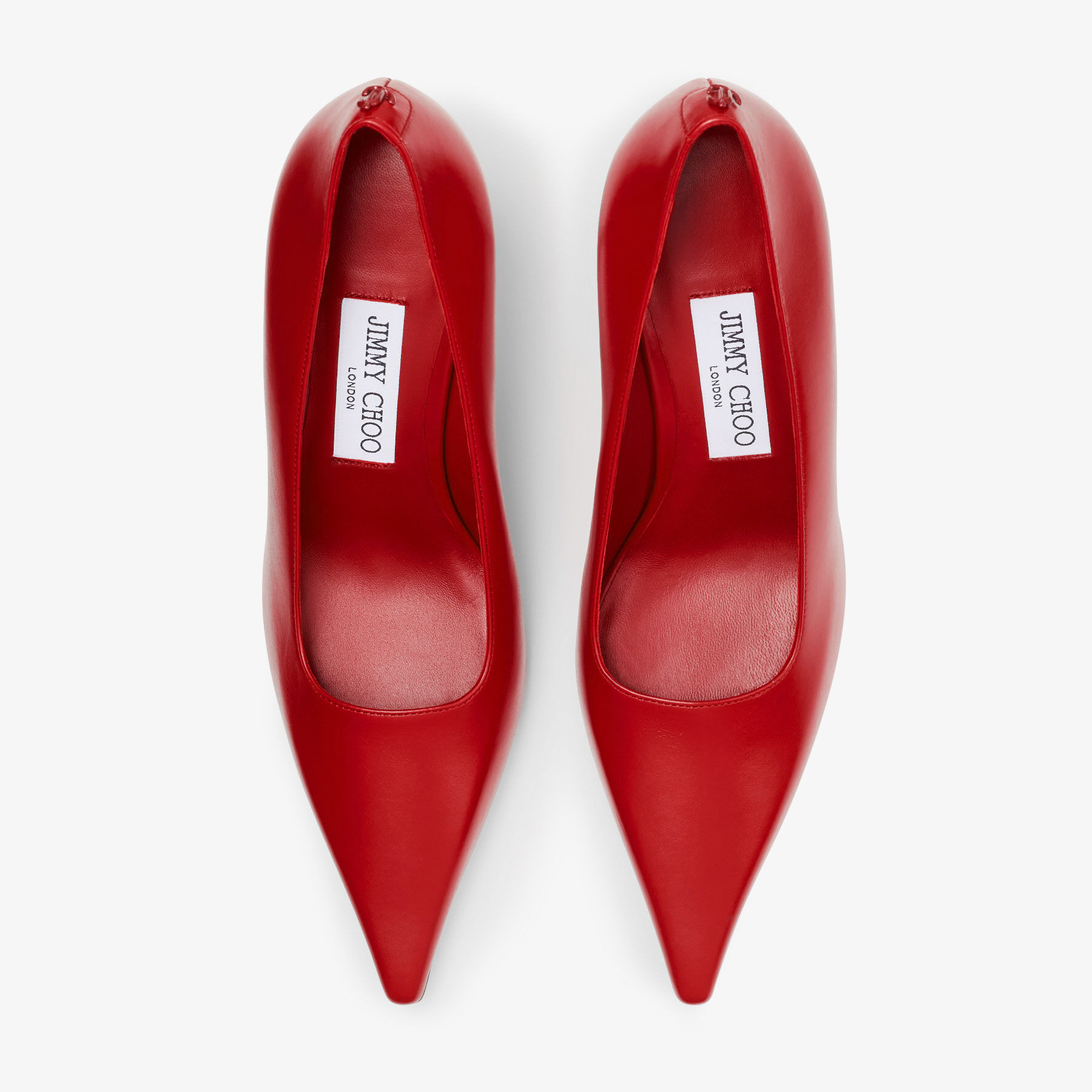 Ixia 80
Ruby Red Leather Pumps - 5