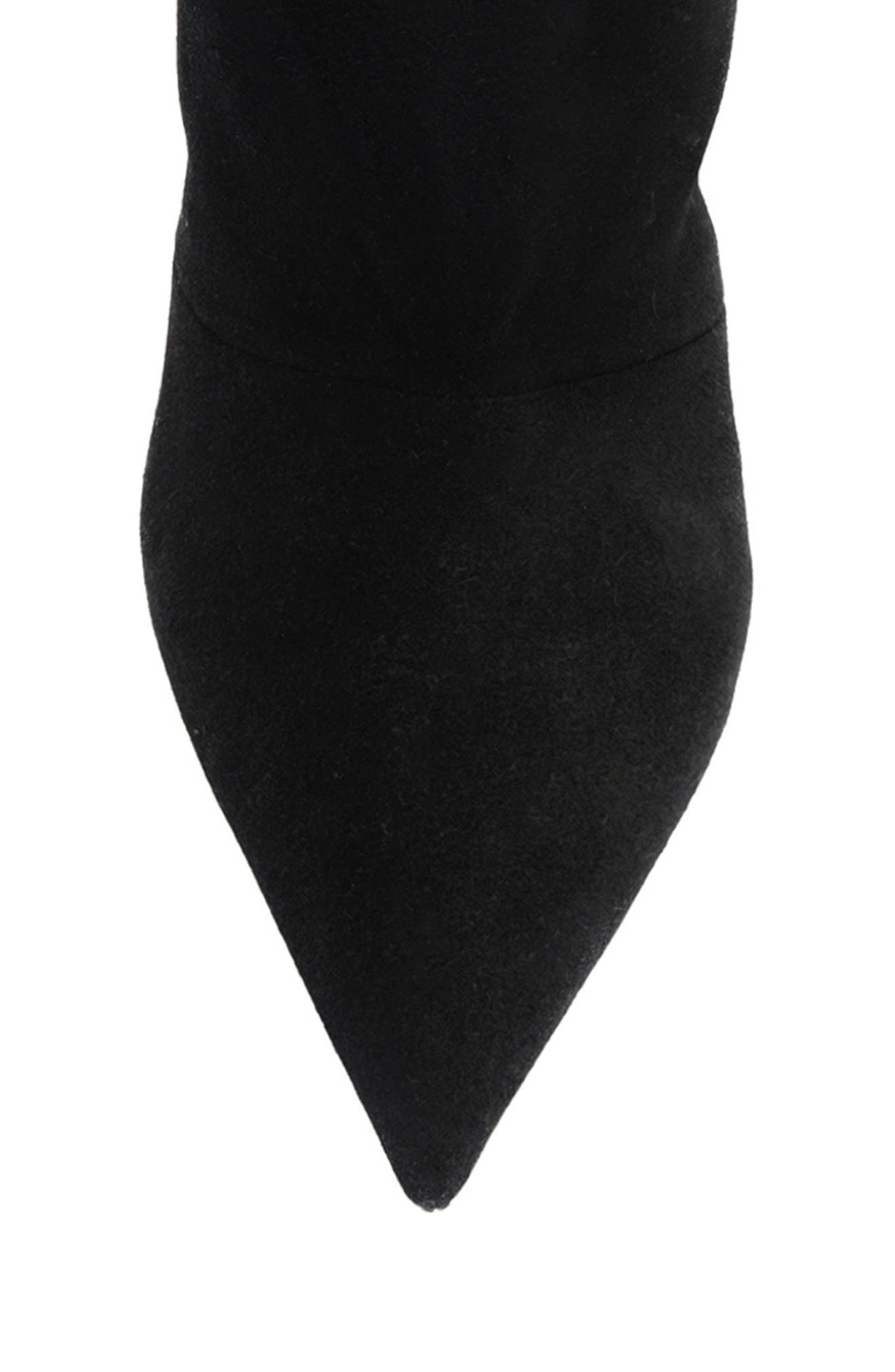 Alexandre Birman Tati Pointed Toe Slouch Bootie in Black at Nordstrom - 8