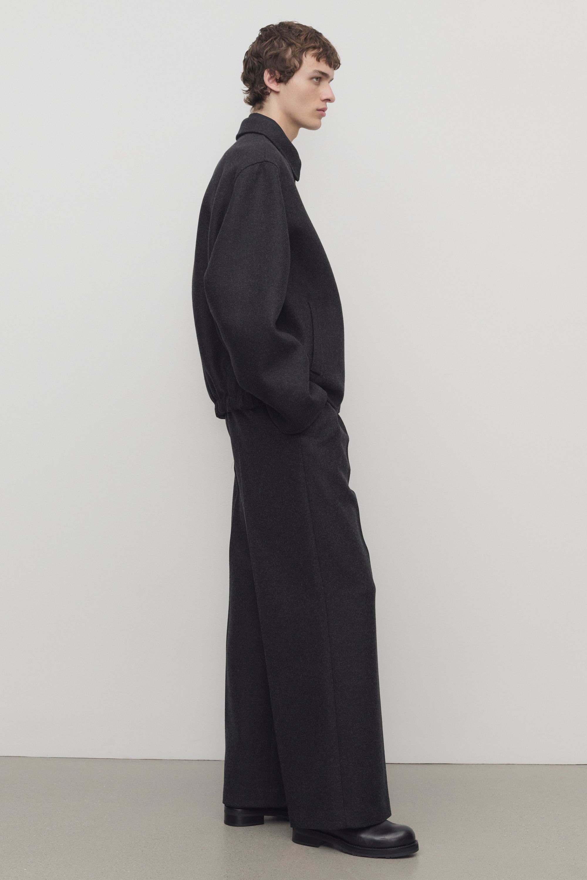 Oberyn Pant in Virgin Wool and Cashmere - 4