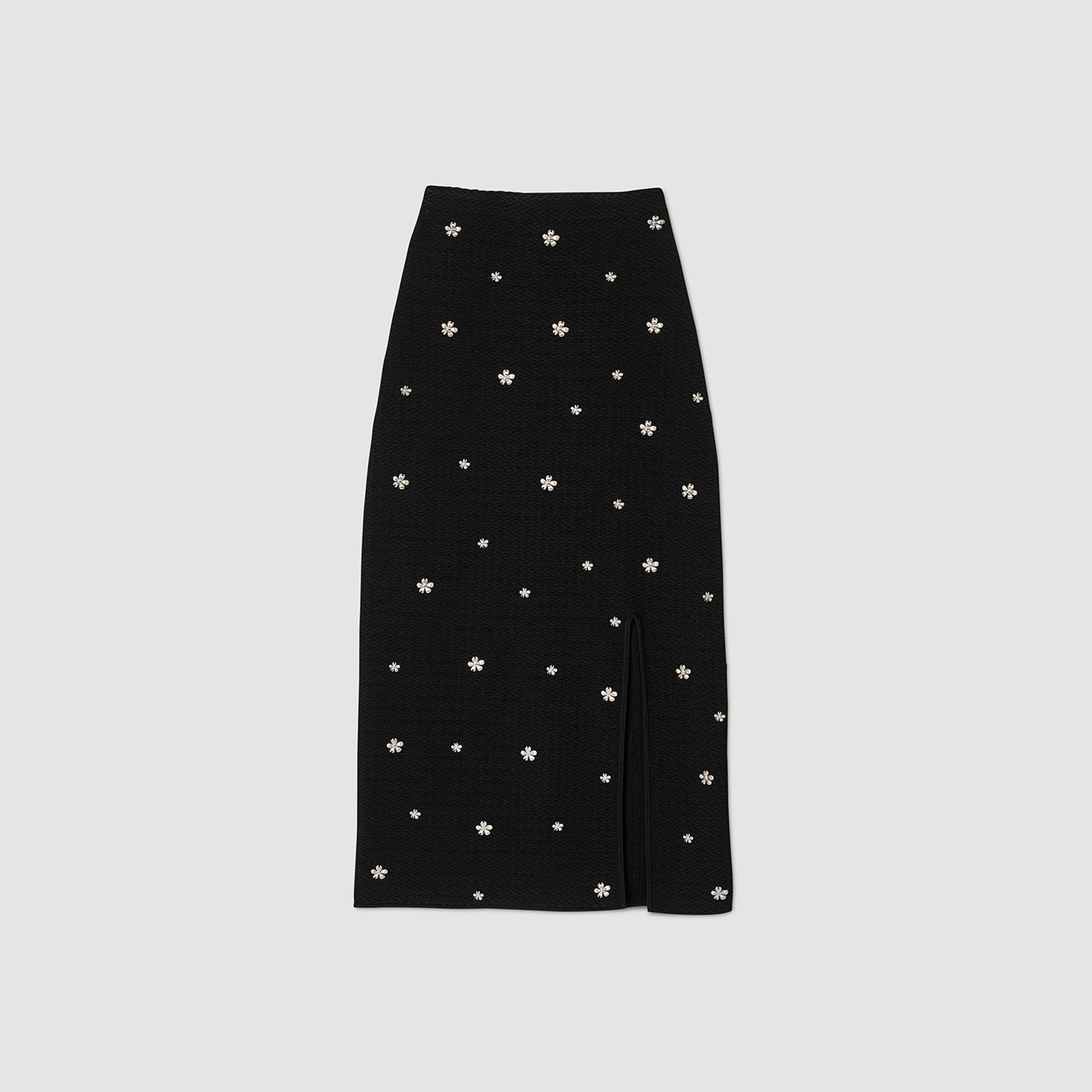 KNIT MIDI SKIRT - 1