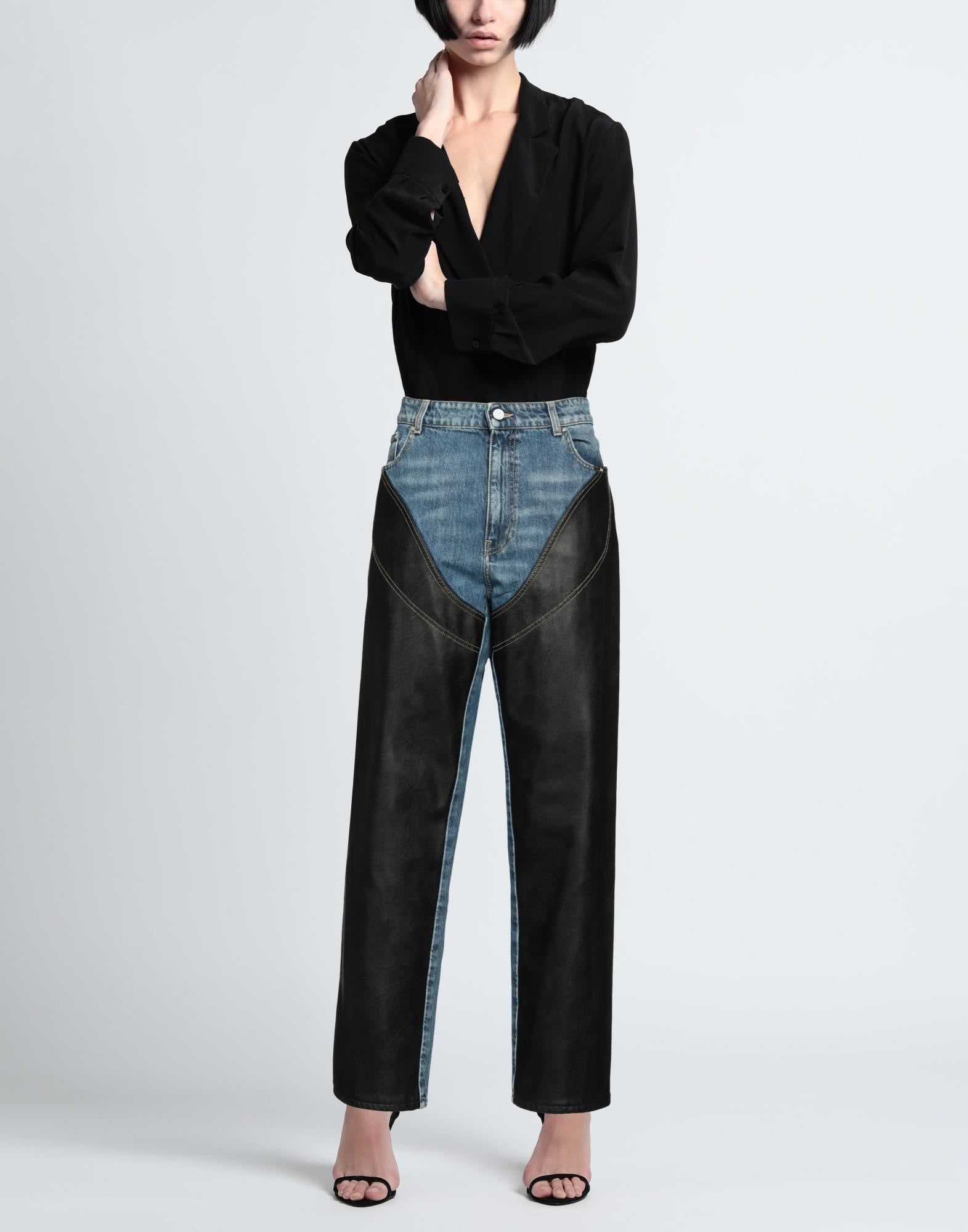 デニム・ジーパン STELLA MCCARTNEY Women Denim Pants 6D0357 3SQH074052 Blue Stella McCartney Blue Women's Denim Pants | yoox | REVERSIBLE