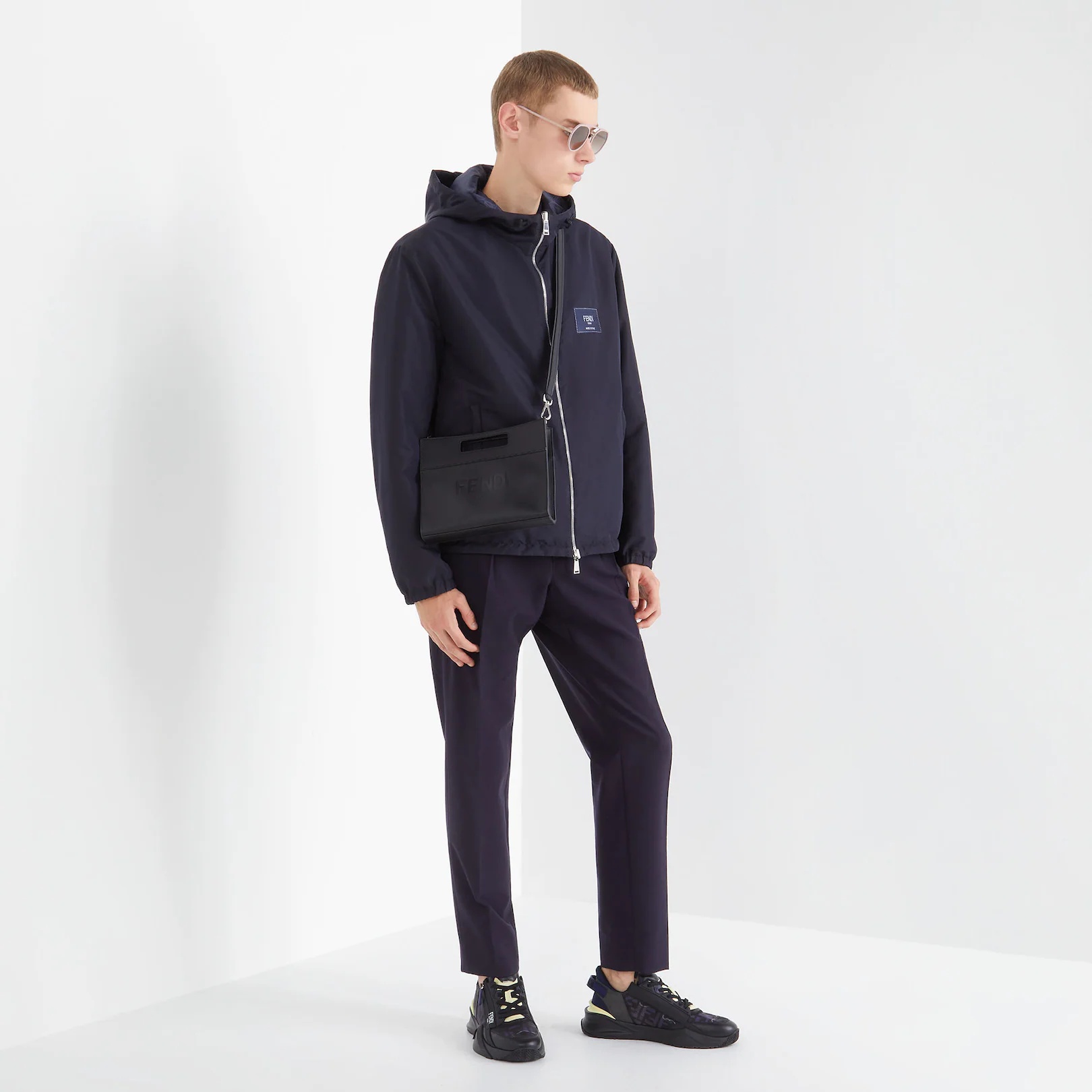 Black running sneakers - 5