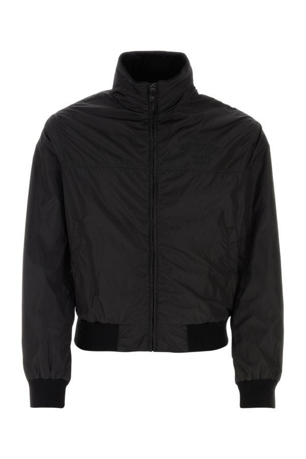 Black nylon jacket - 1