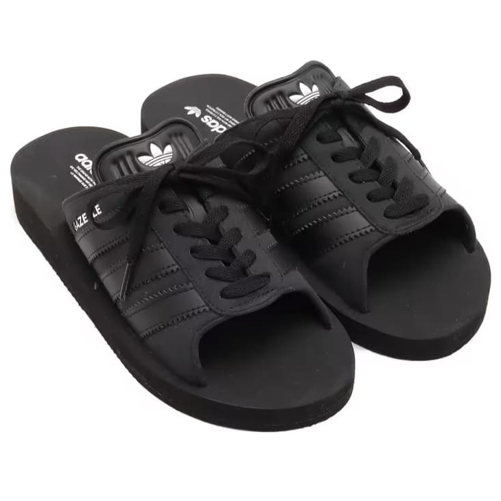 adidas Gazelle Beach Slides 'Core Black' JQ7423 - 2
