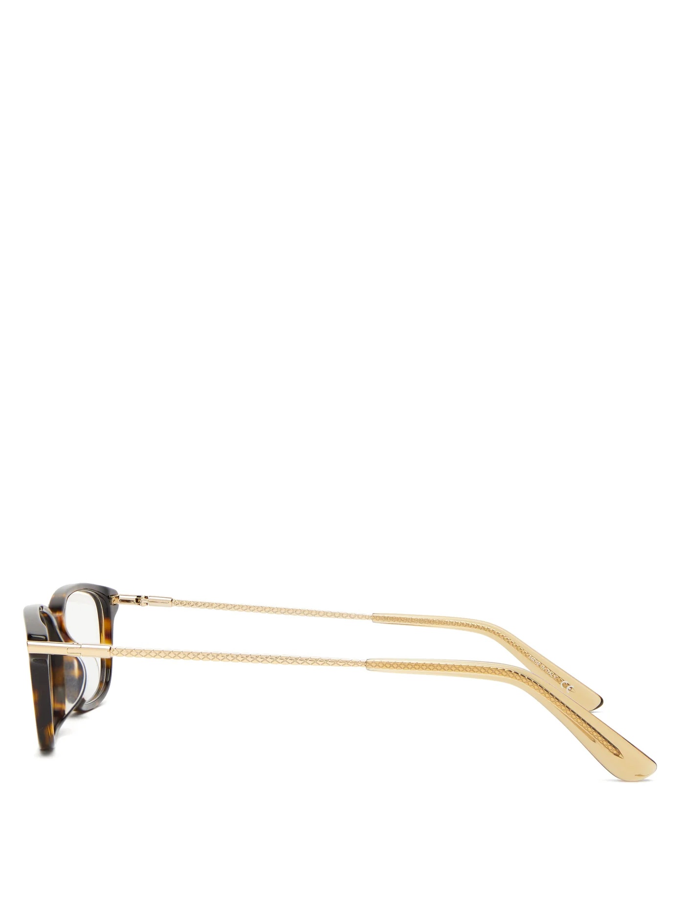 Rectangular tortoiseshell-acetate glasses - 4