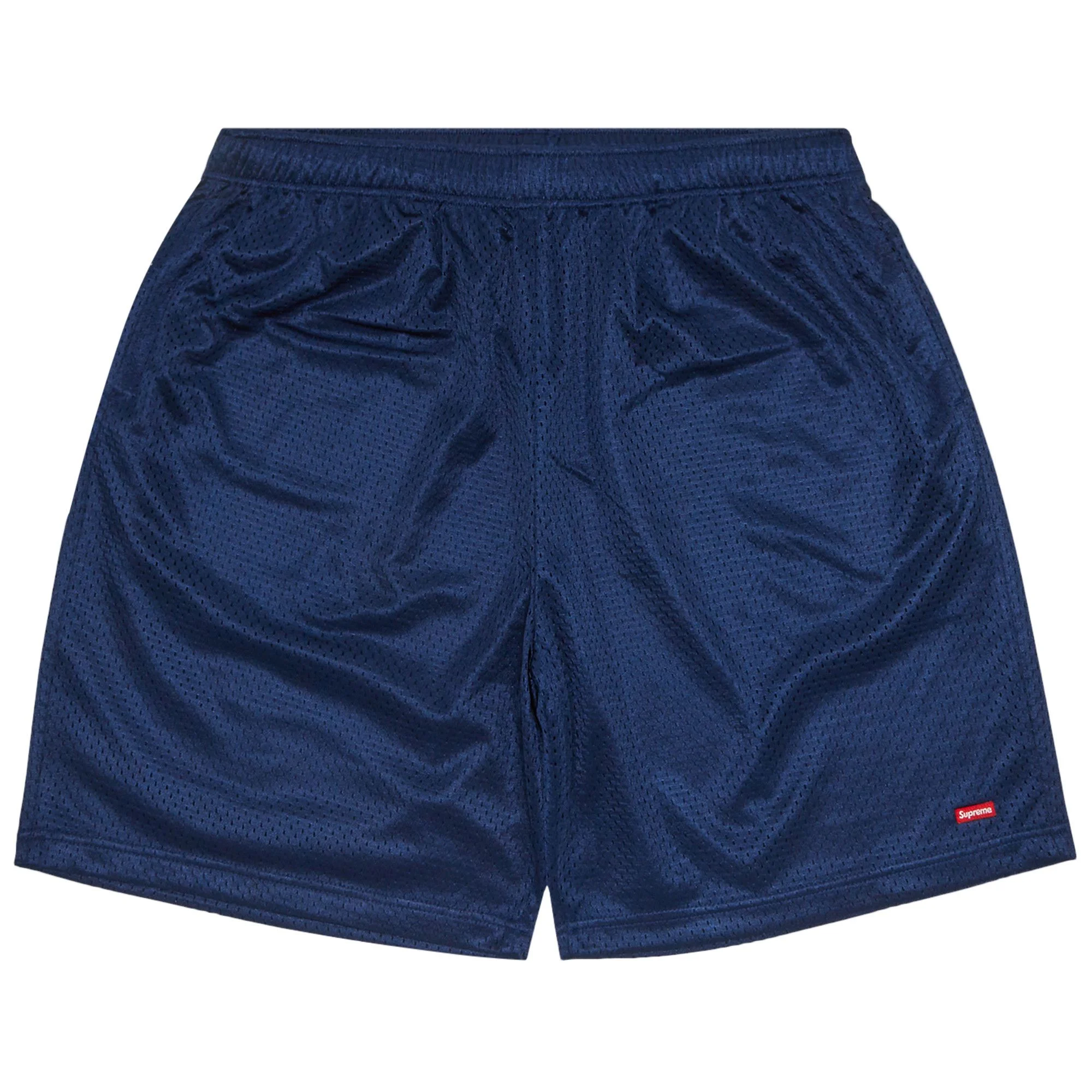 Supreme Small Box Baggy Mesh Short 'Navy' - 1