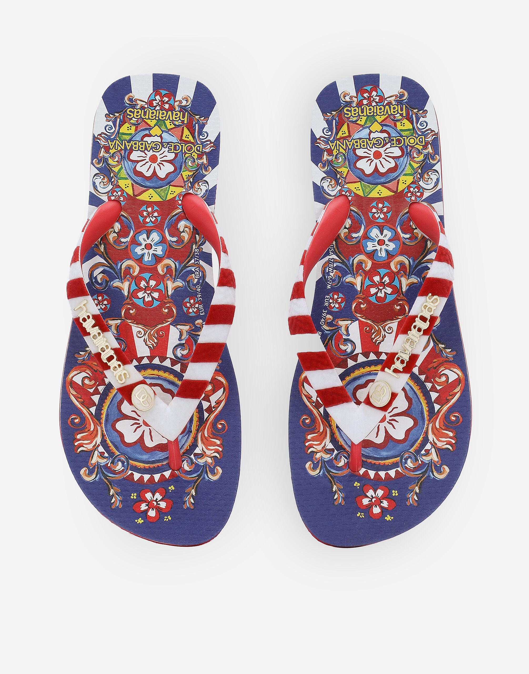 Dolce&Gabbana x Havaianas Carretto Siciliano Flip-Flops - 4