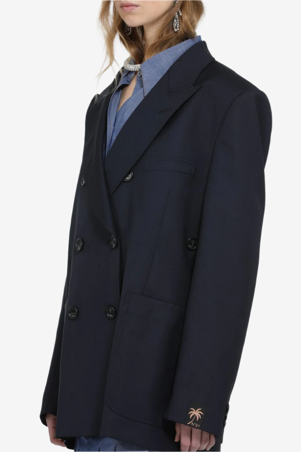 DOUBLE-BREASTED JACKET - 5