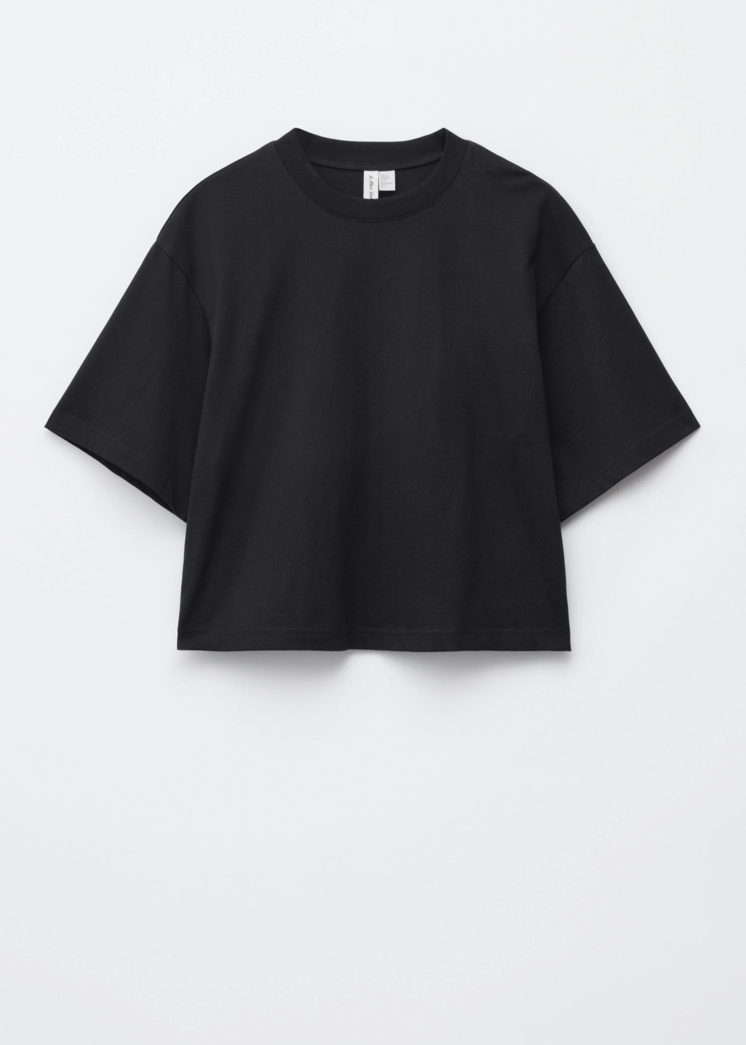 Boxy Cotton T-Shirt - 1