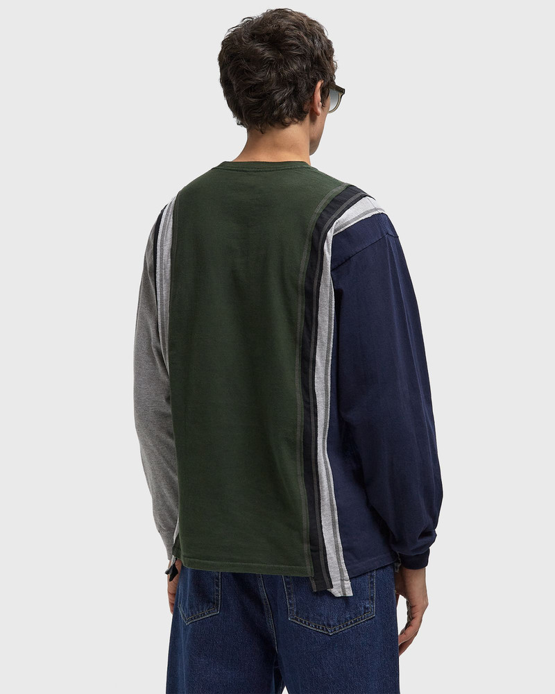 Rebuild by Needles 7 Cut L/S Tee - College 3