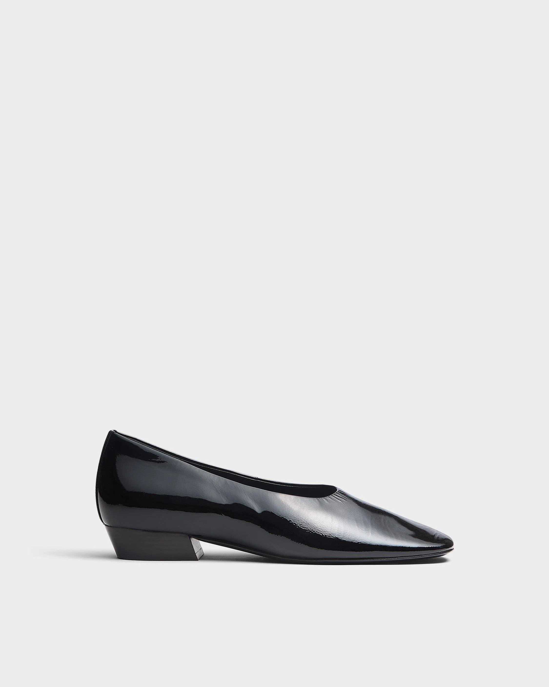 Poppi Leather Ballet Heel - 1