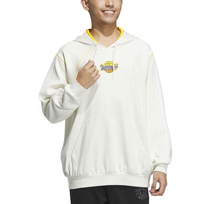 adidas adidas Neo Hoodies 'White' IK3416 outlook