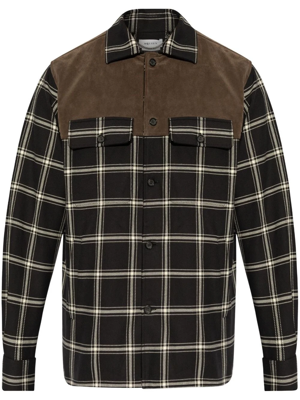 checked shirt - 1