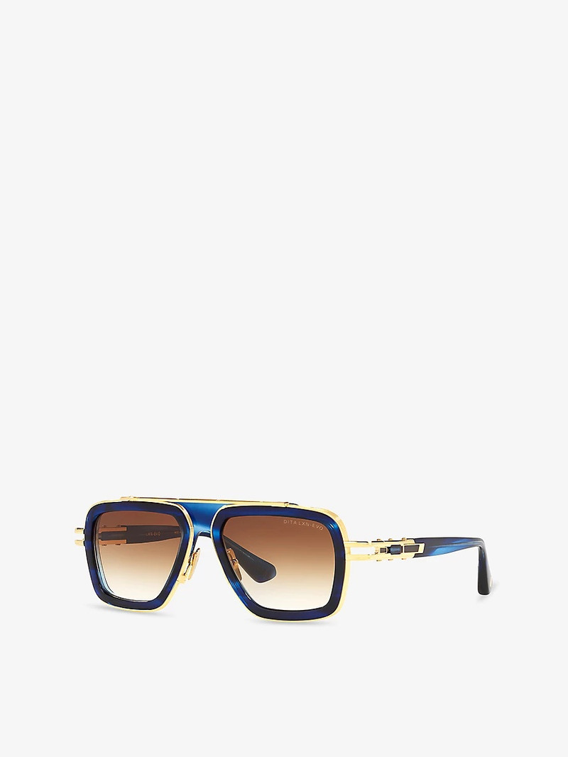 DITA D4000397 LXN Aviator-Frame Acetate Sunglasses outlook