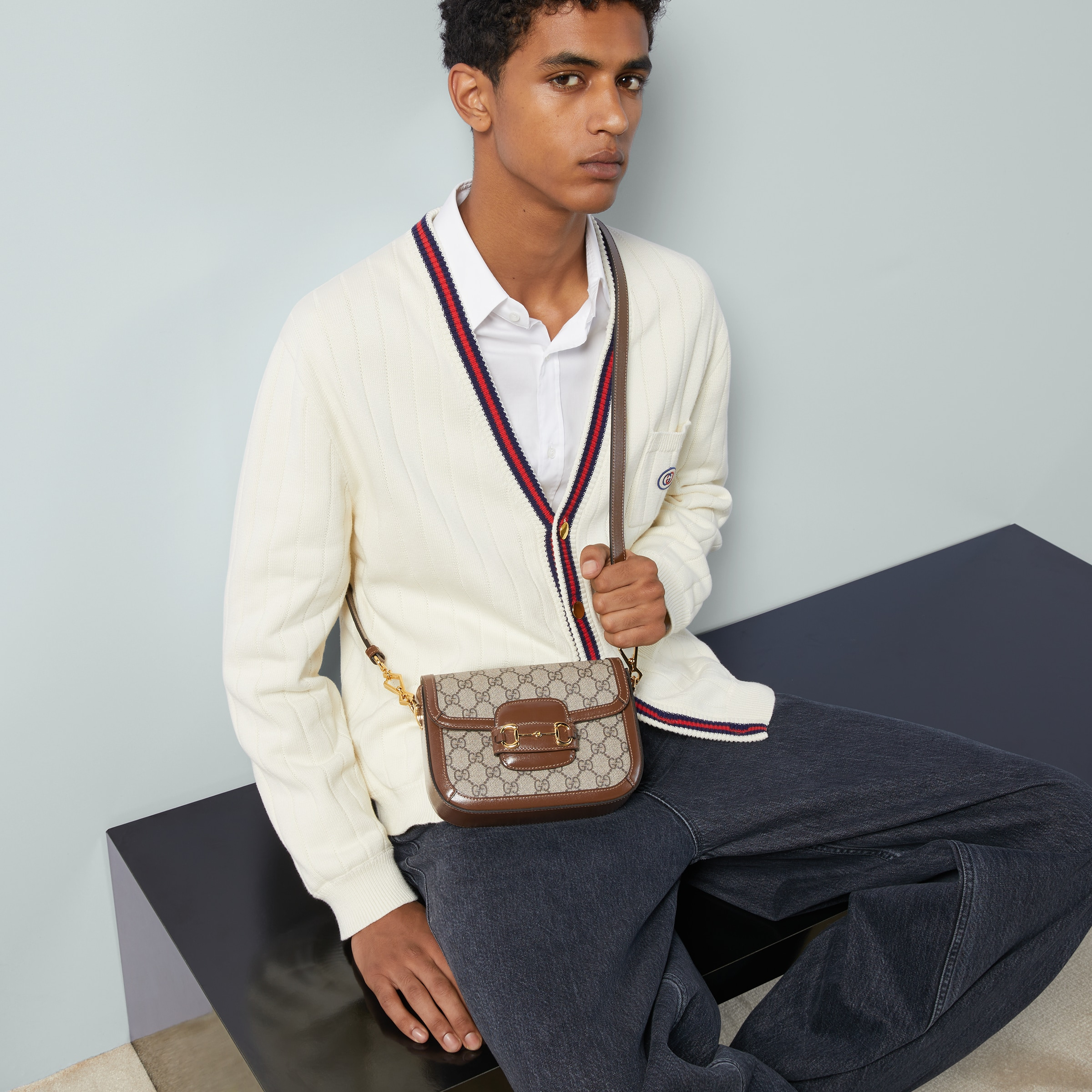 Gucci Horsebit 1955 mini bag - 3