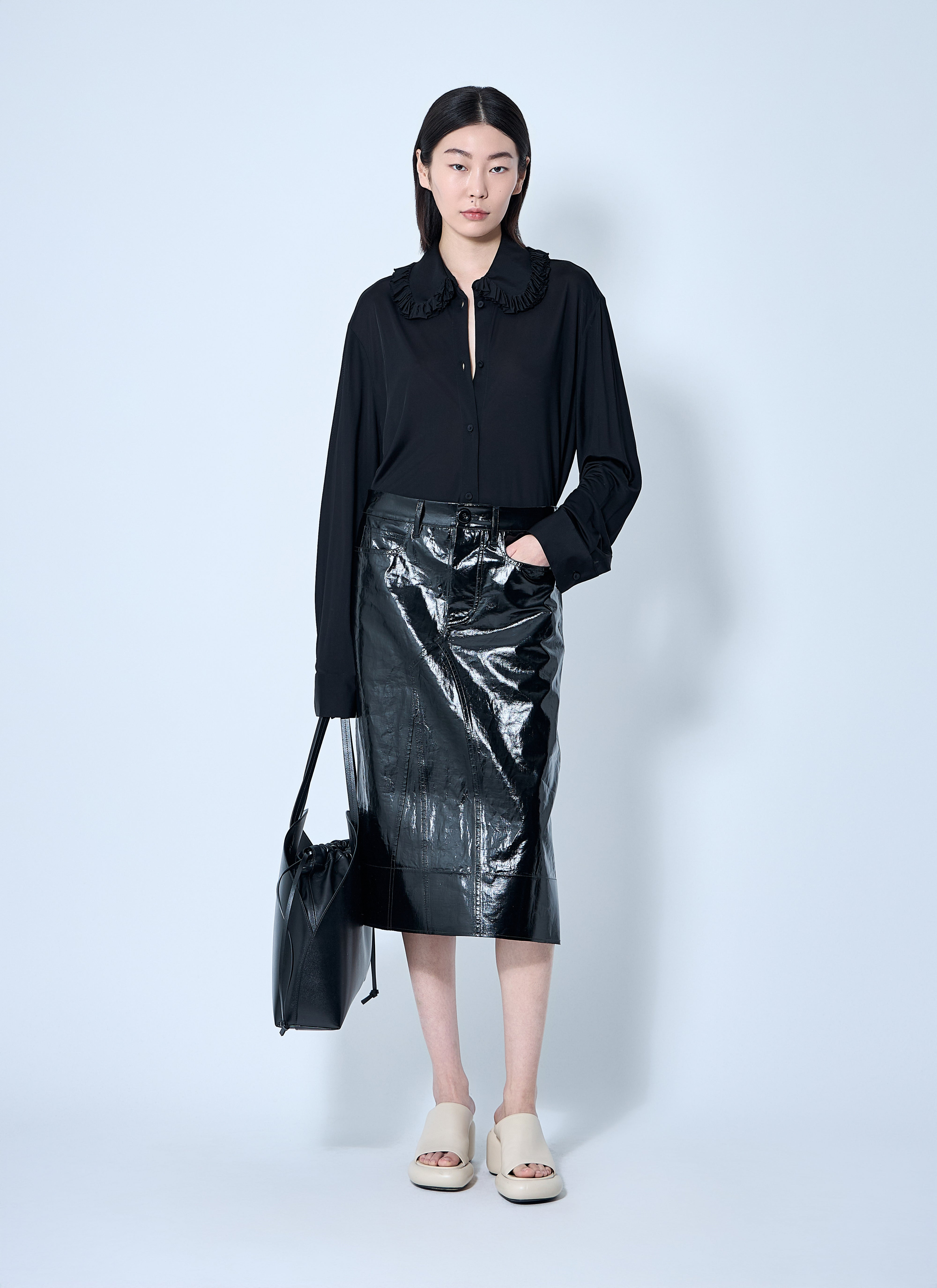 Jil Sander Women Viscose Shirt - 2