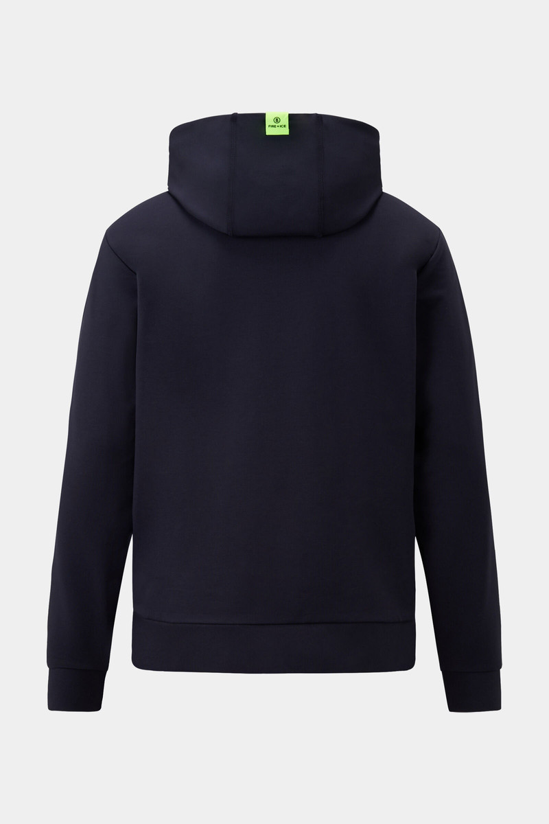 BOGNER Uday jersey jacket in Navy blue outlook