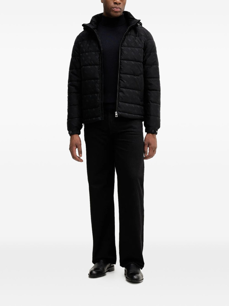 GUESS USA hooded monogram jacket outlook