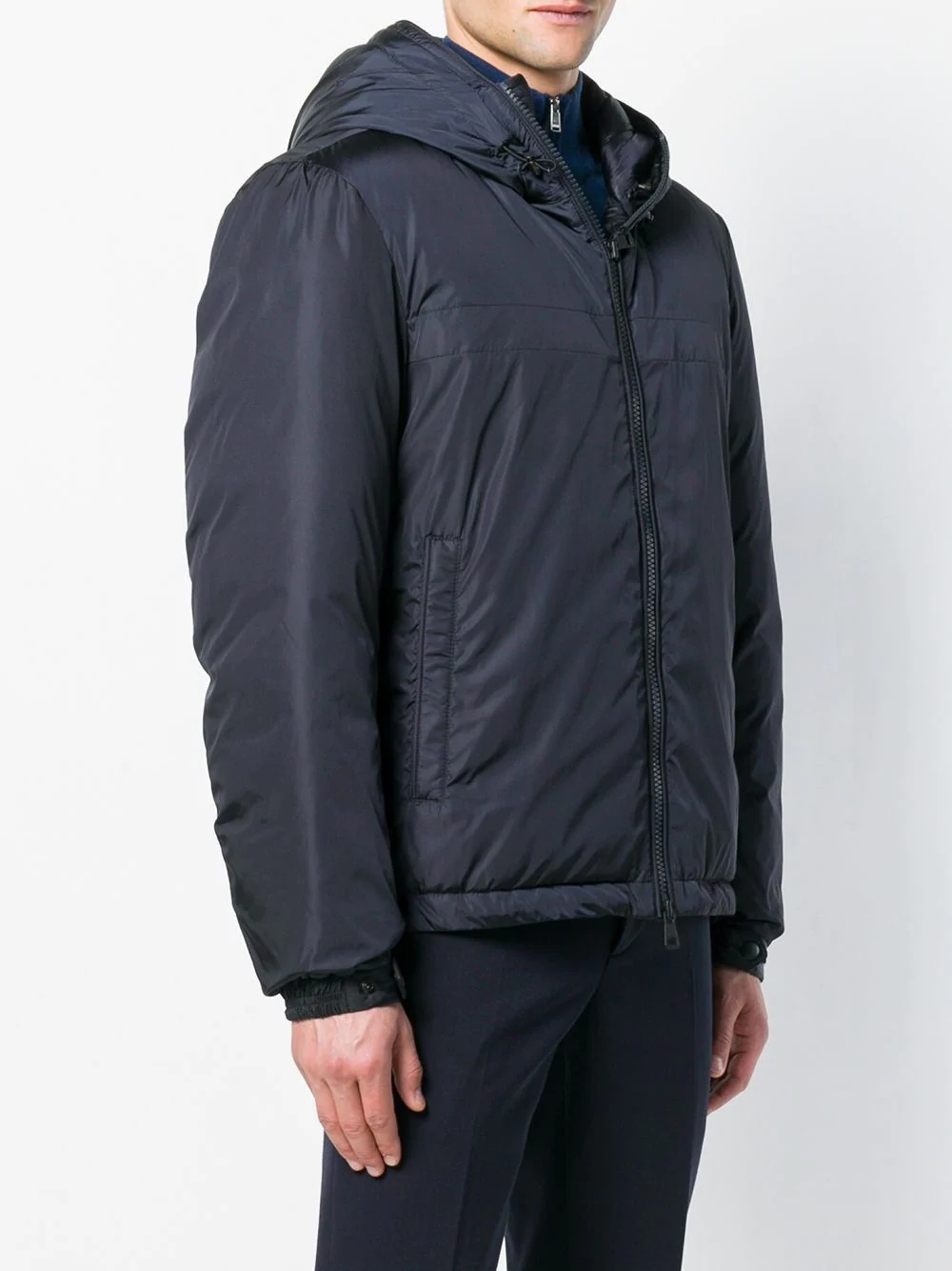 zipped padded jacket - 5