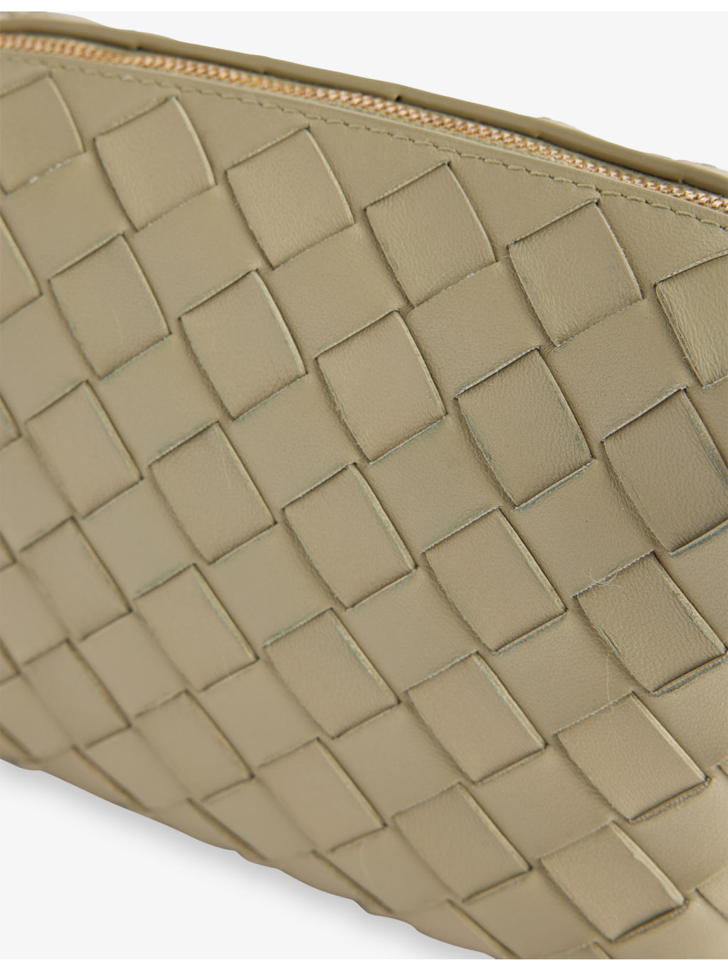 Loop mini intrecciato leather cross-body bag - 8