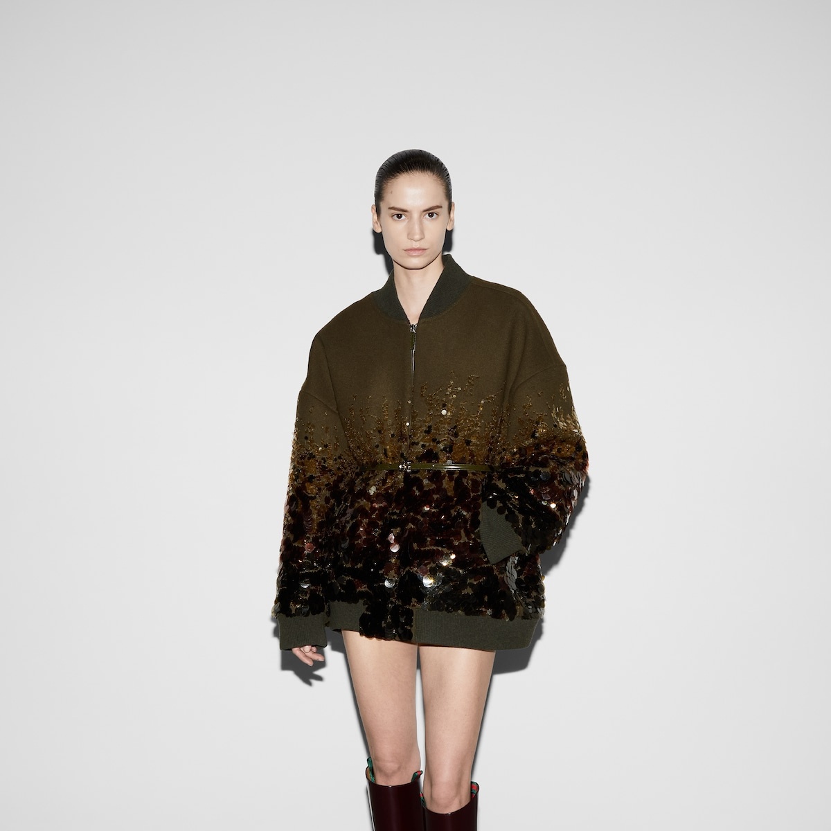 Batavia wool bomber jacket - 3