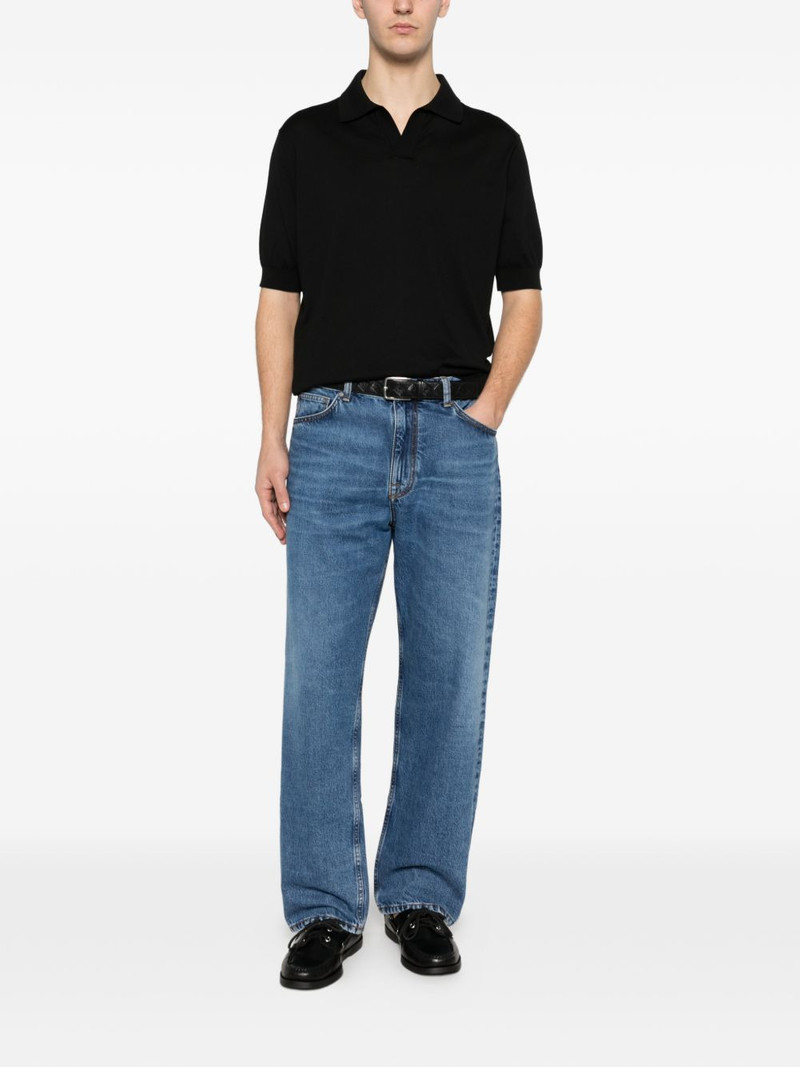 LARDINI knit polo shirt outlook