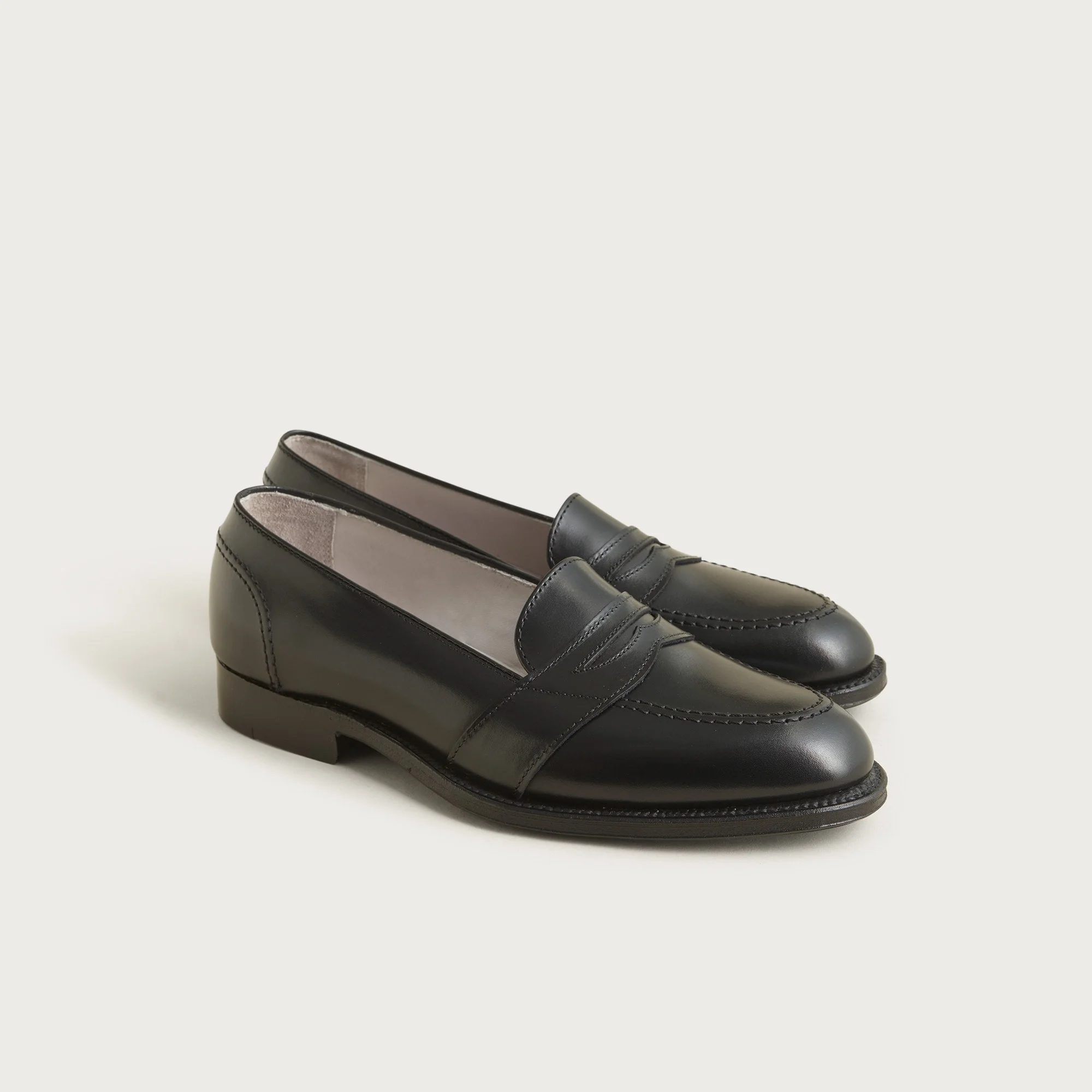 Alden® for J.Crew full-strap slip-on penny loafers - 1