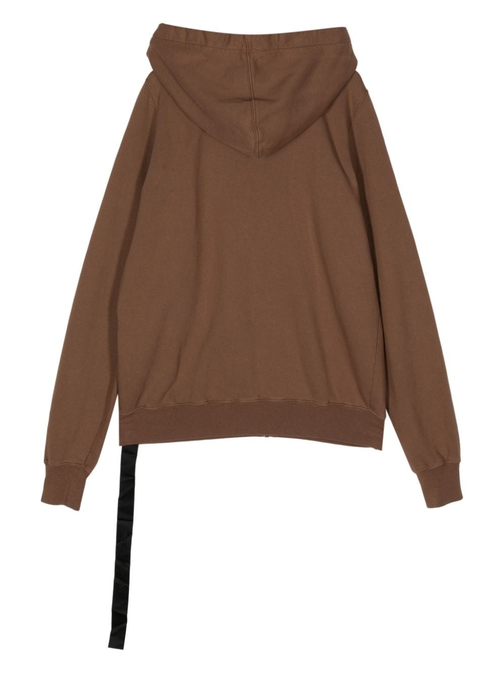 zip-up cotton hoodie - 2