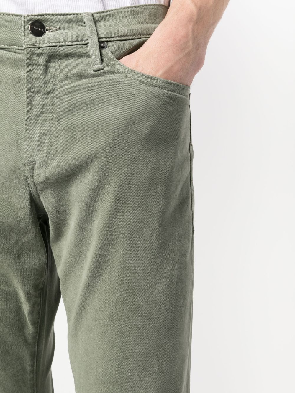 straight-leg chino trousers - 5
