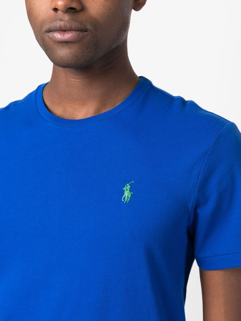 embroidered-logo short-sleeve T-shirt 5